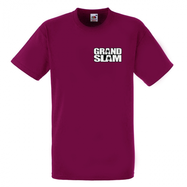 Grand Slam Logo Shirt Burgund