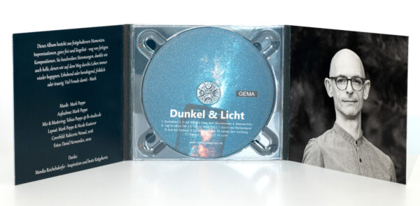 Mark Poppe - Album 'Dunkel und Licht' - Inlay